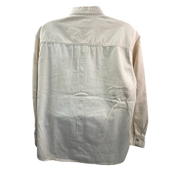 Vintage Levi’s Beige Button-Up Shirt – Long Sleeve – Size 2XL –26x32 – - Picture 2 of 9